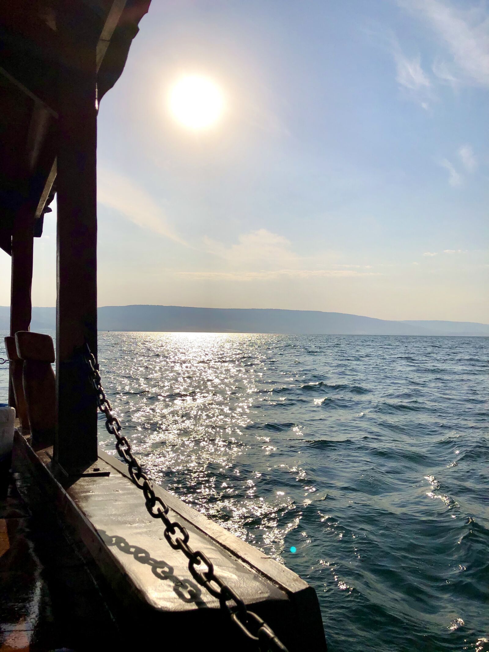 iPhone X back dual camera 4mm f/1.8 sample photo. The sea galilee, sol photography