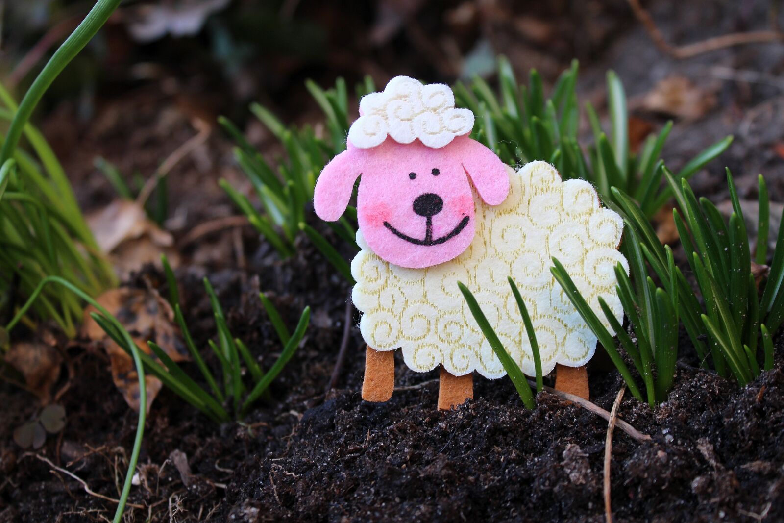 Canon EOS 1200D (EOS Rebel T5 / EOS Kiss X70 / EOS Hi) sample photo. Sheep, lamb, the figurine photography