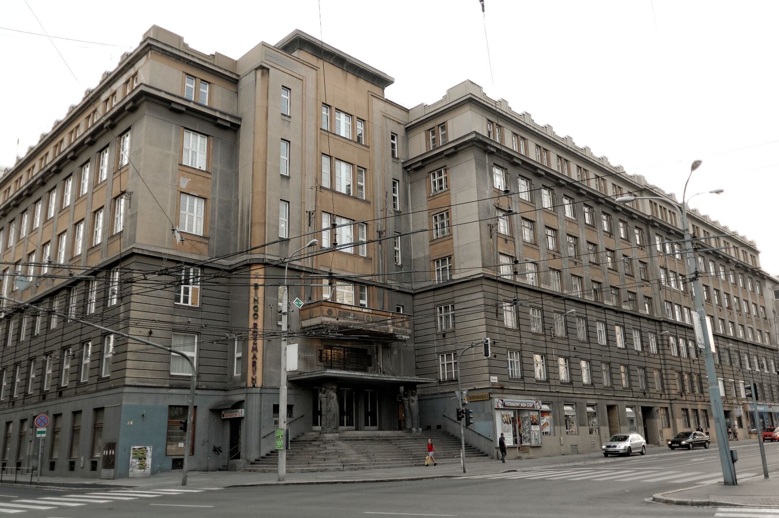 Nikon D50 sample photo. Communist, architecture, brno photography