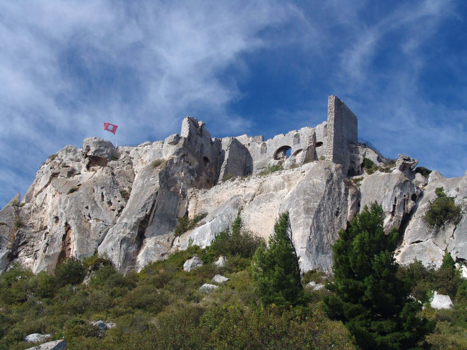 Sony DSC-F828 sample photo. Castle, france, les-baux-de-provence photography