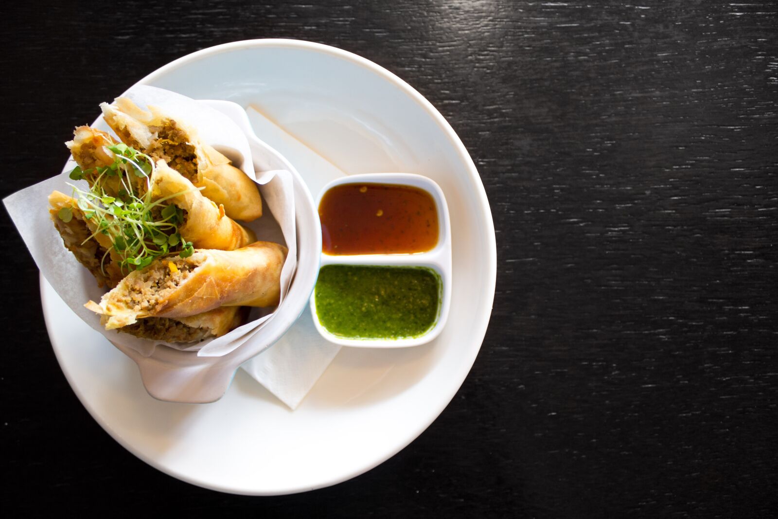 Canon EOS 60D sample photo. Pork rolls, food, asian photography