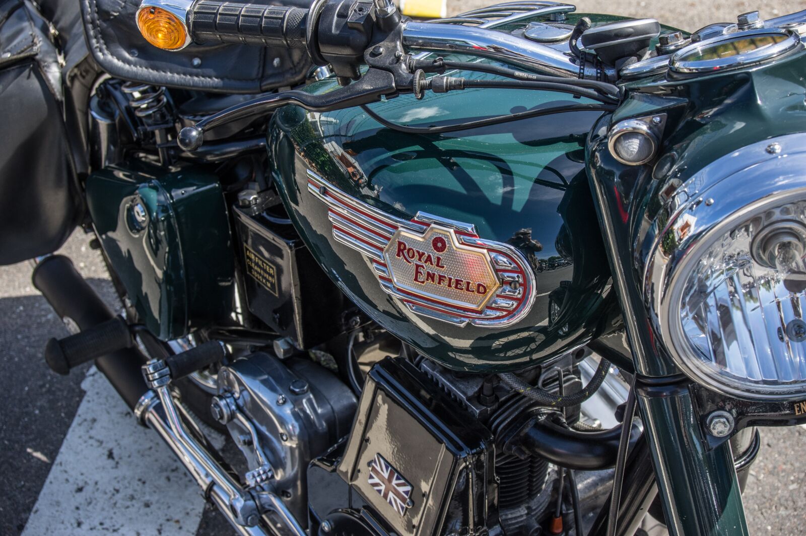 Pentax K-3 sample photo. Motorcycle, royal, enfield photography