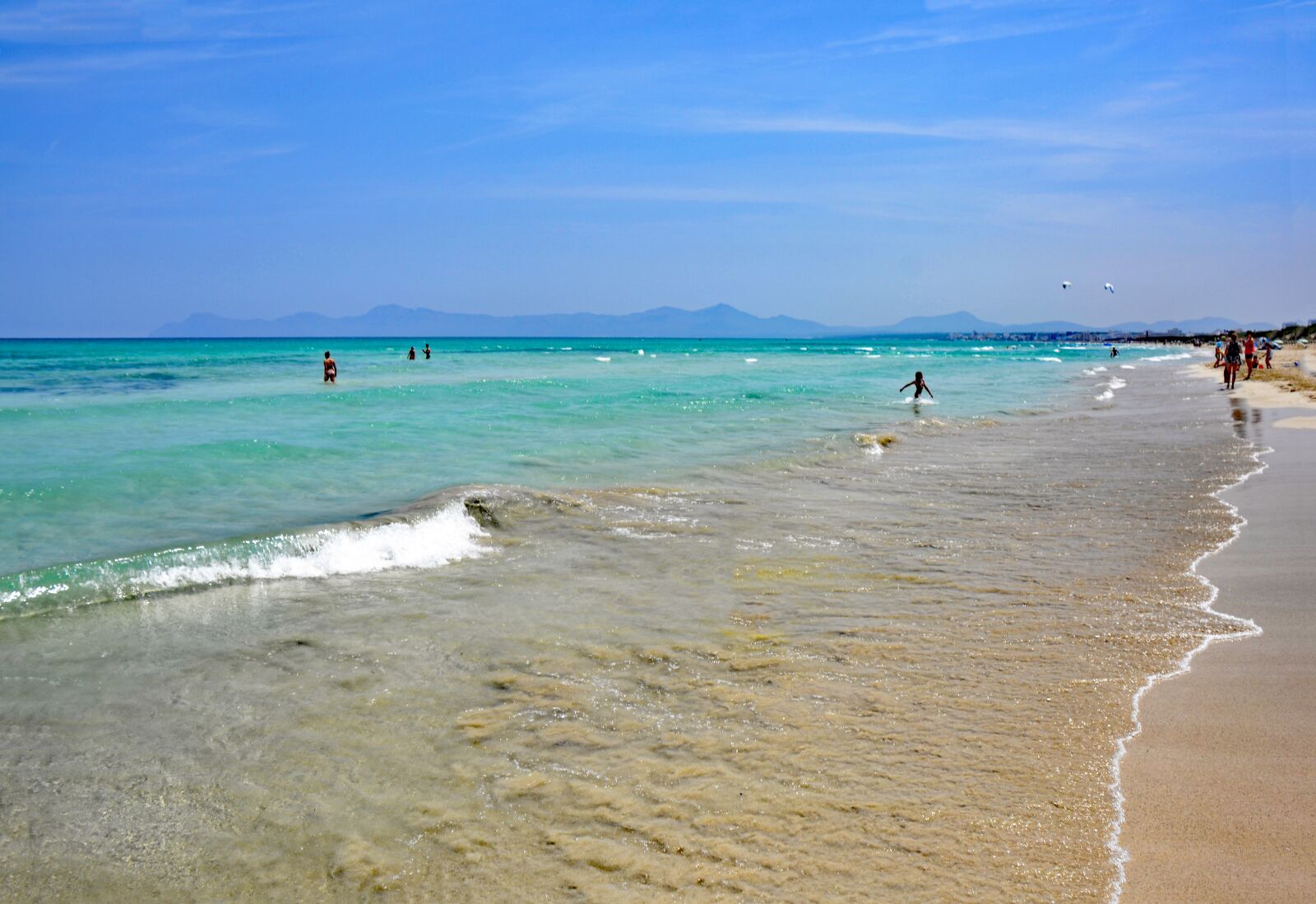 Nikon D3100 sample photo. Playa de muro, mallorca photography