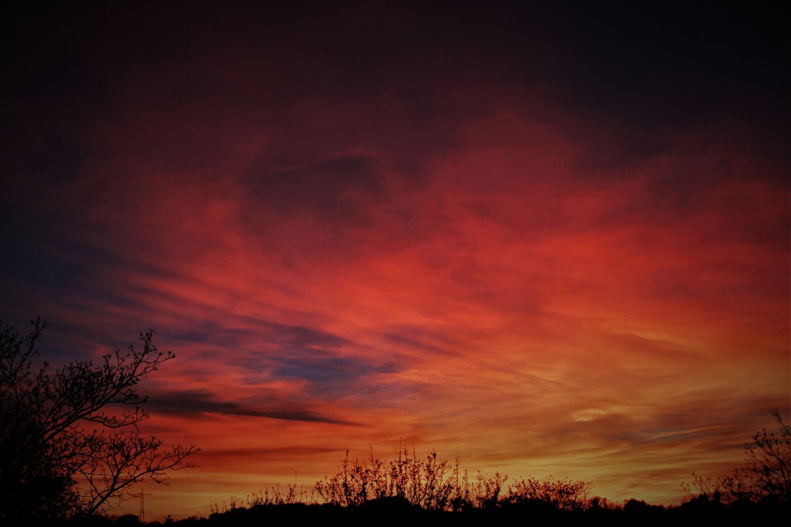 Canon EOS 7D sample photo. Sunset, sky, red photography