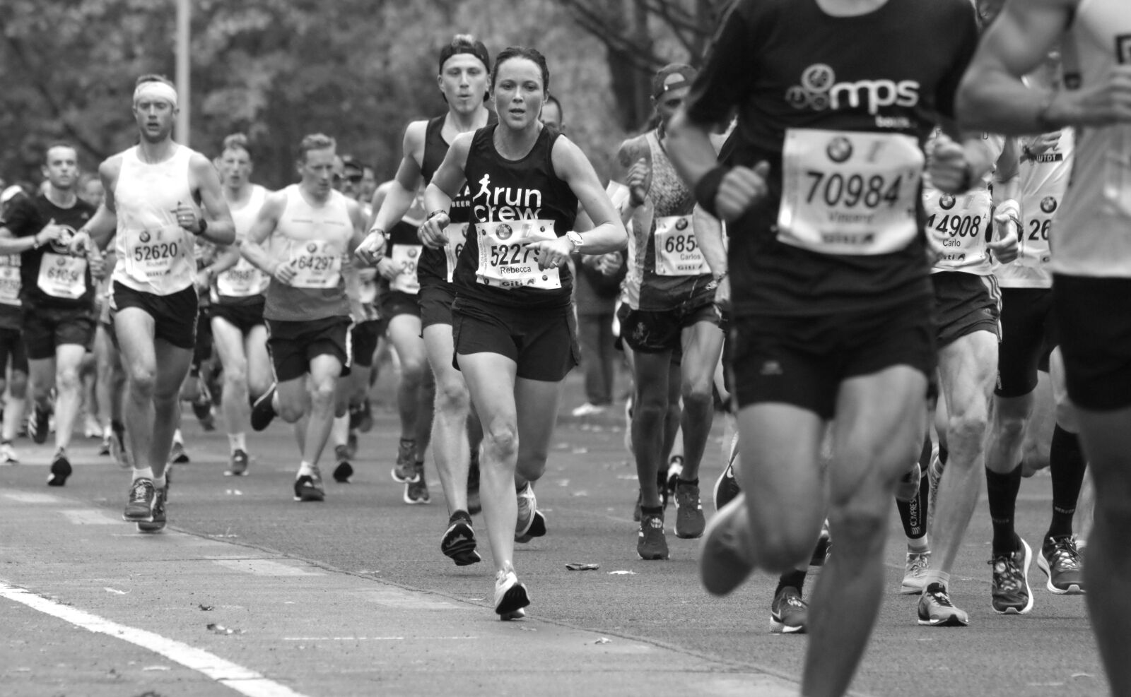 Pentax K-30 sample photo. Marathon, competition, sport photography