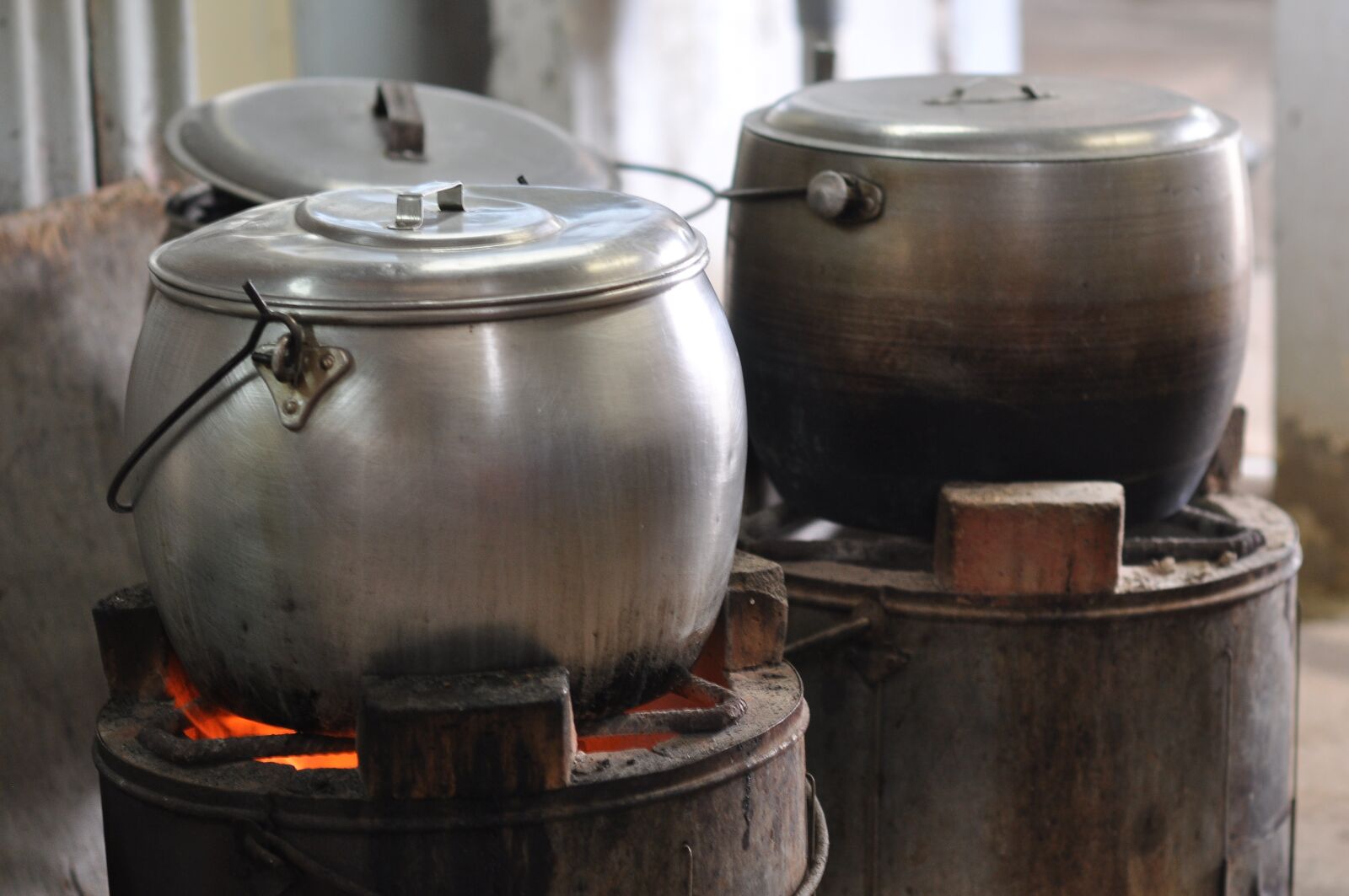Nikon D90 sample photo. Charcoal, food, cooking photography
