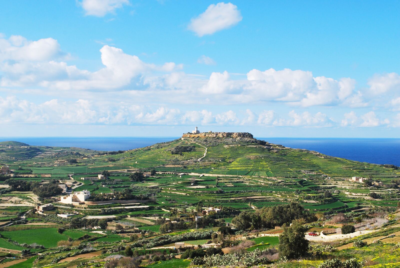 Nikon D60 sample photo. Gozo, malta, lighthouse photography