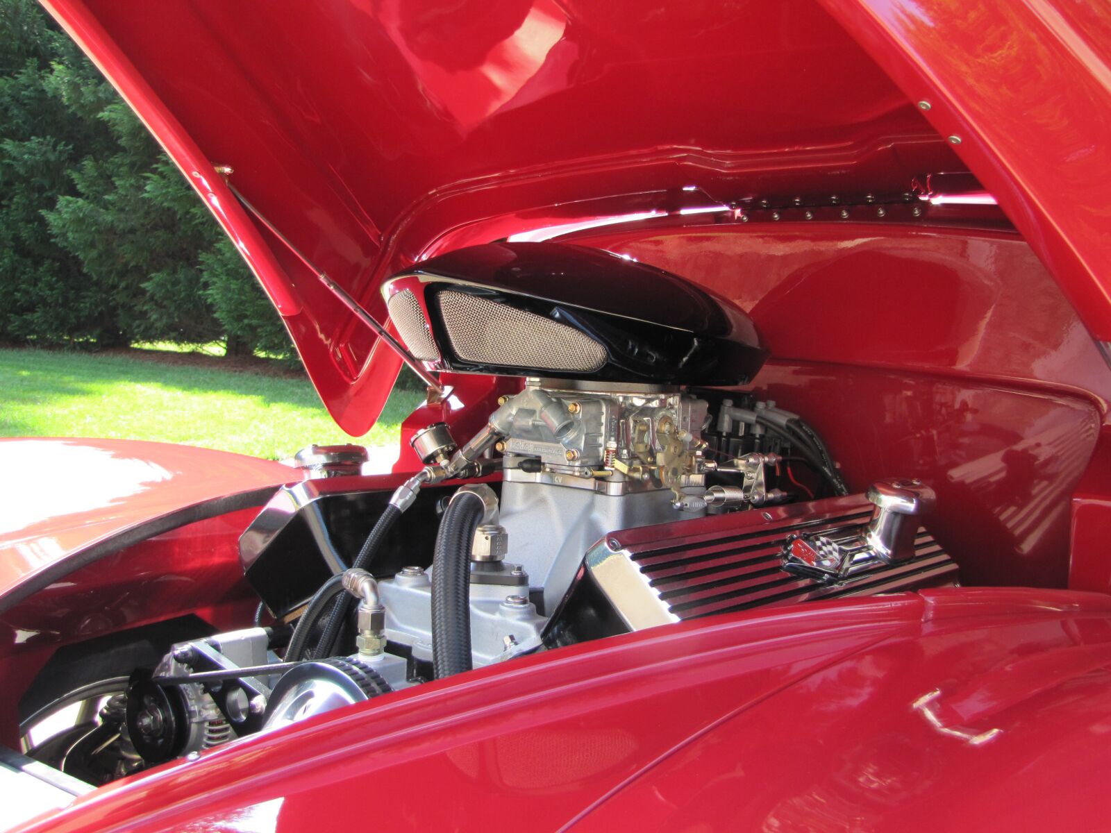 Canon PowerShot SX20 IS sample photo. Hot rod, engine, street photography