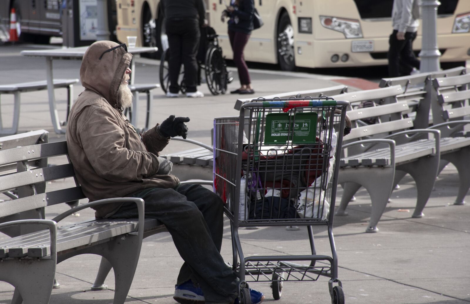 Nikon D7200 sample photo. People, homeless, usa photography