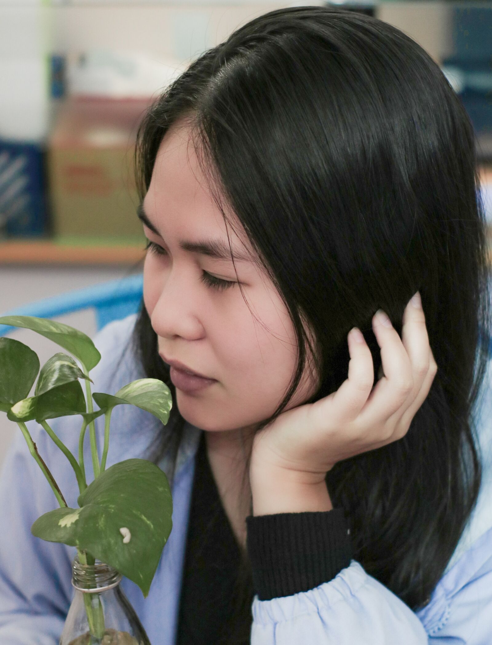 YN50mm f/1.8 II sample photo. Portrait, girl, people photography