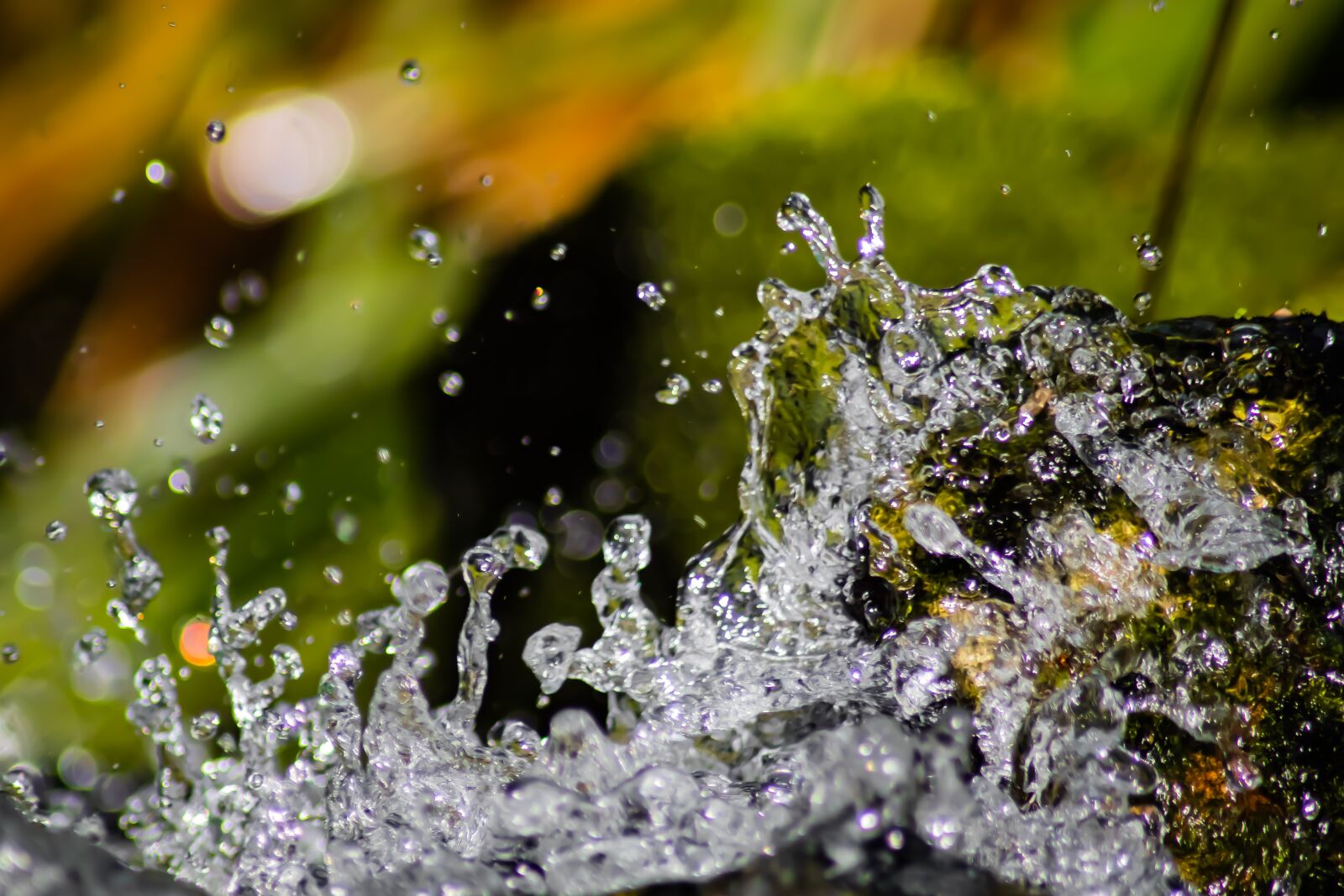 Tamron AF 70-300mm F4-5.6 Di LD Macro sample photo. Water, splash, the flow photography