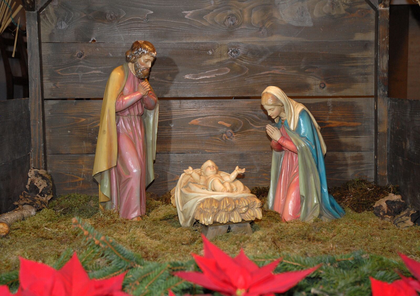 Nikon D200 sample photo. Christmas, advent, crib photography