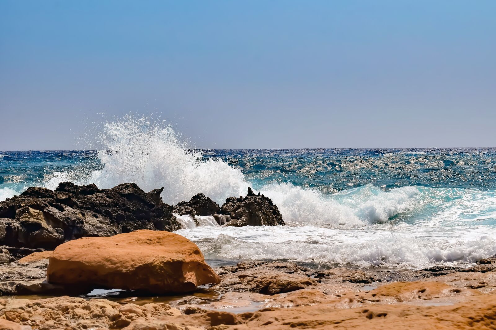 Nikon D3300 sample photo. Rocky coast, sea, nature photography