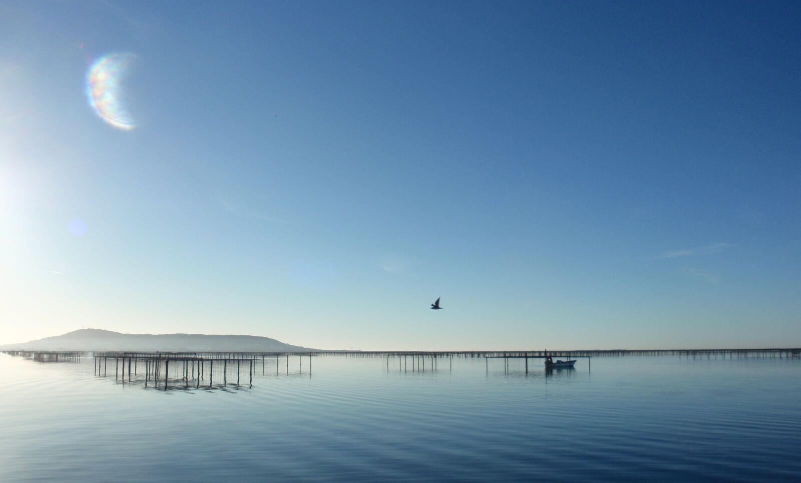 Olympus u9000,S9000 sample photo. Body of water, sky photography