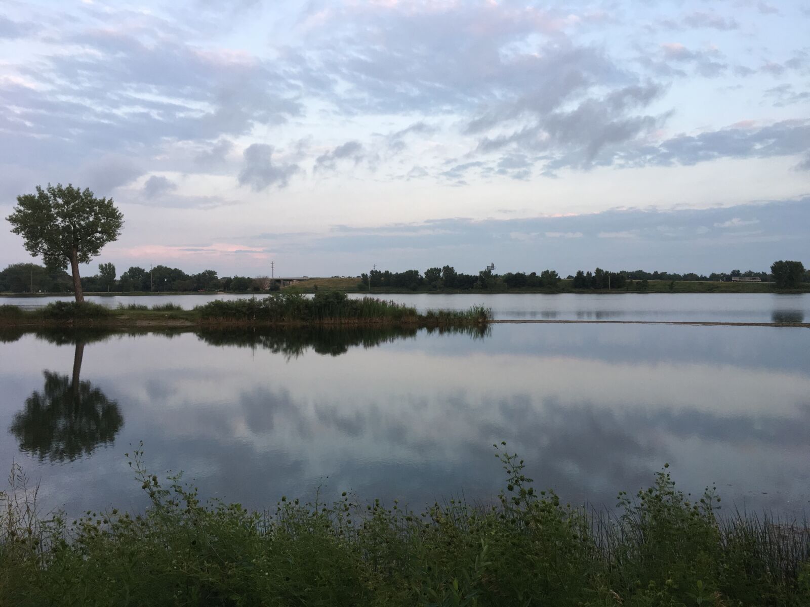 Apple iPhone 6s Plus sample photo. Lake, outdoors, sunset photography
