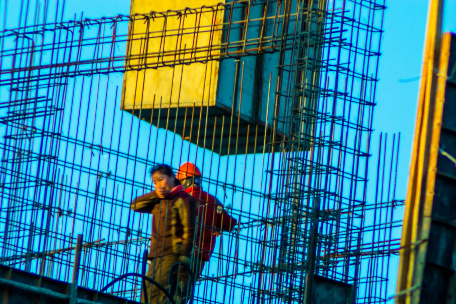 Nikon D7100 sample photo. Construction, builder, contractor photography