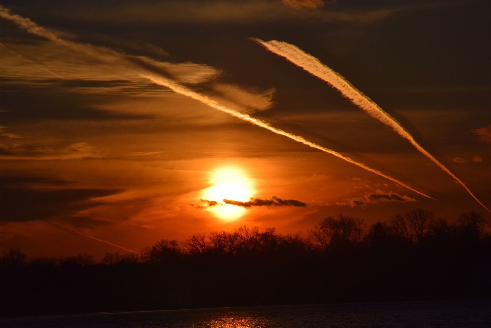 Nikon D3300 sample photo. Sunset, lake, dusk photography