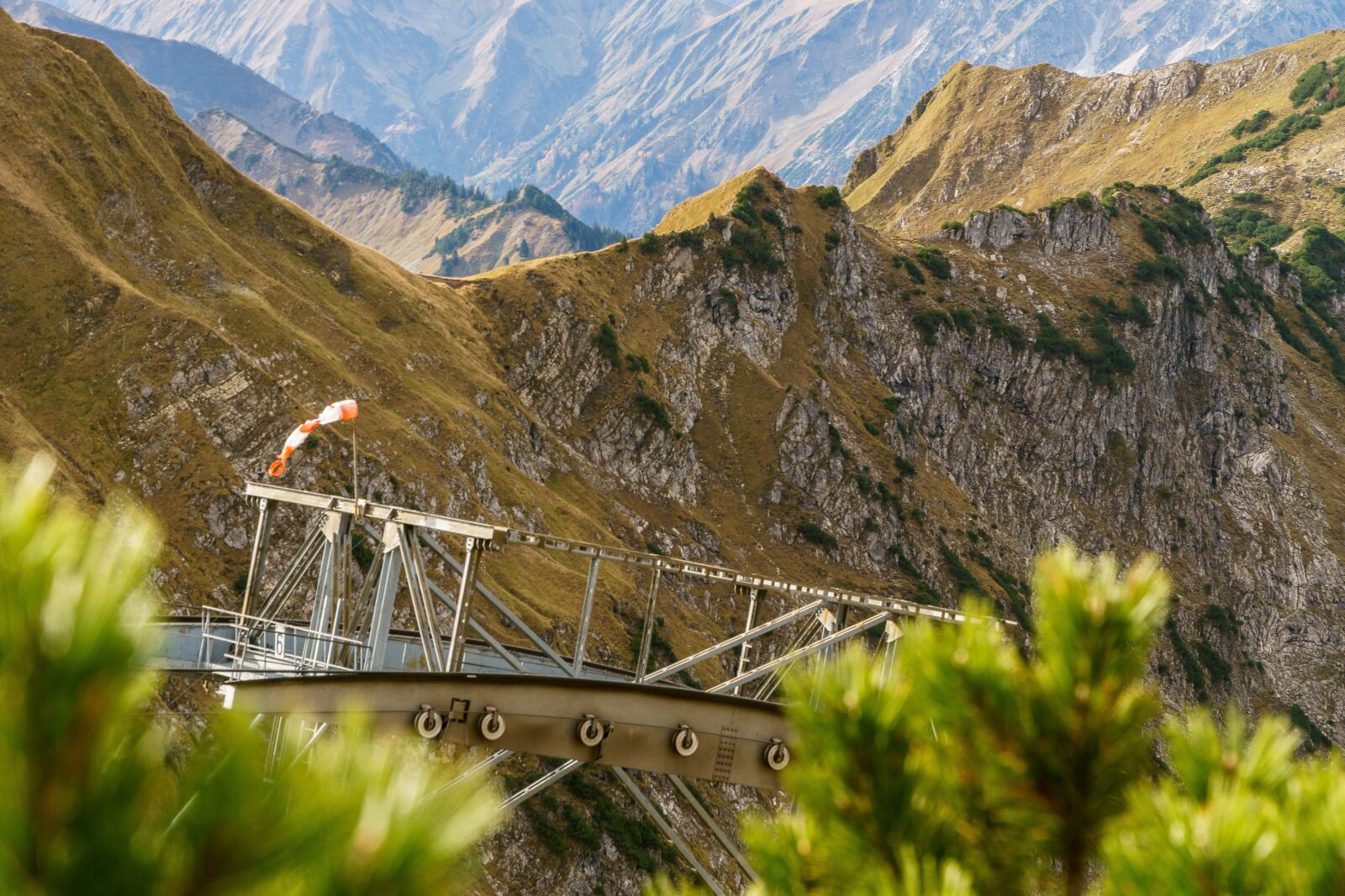 Sony a6000 + Sony E PZ 18-105mm F4 G OSS sample photo. Foghorn, oberstdorf, mountains photography