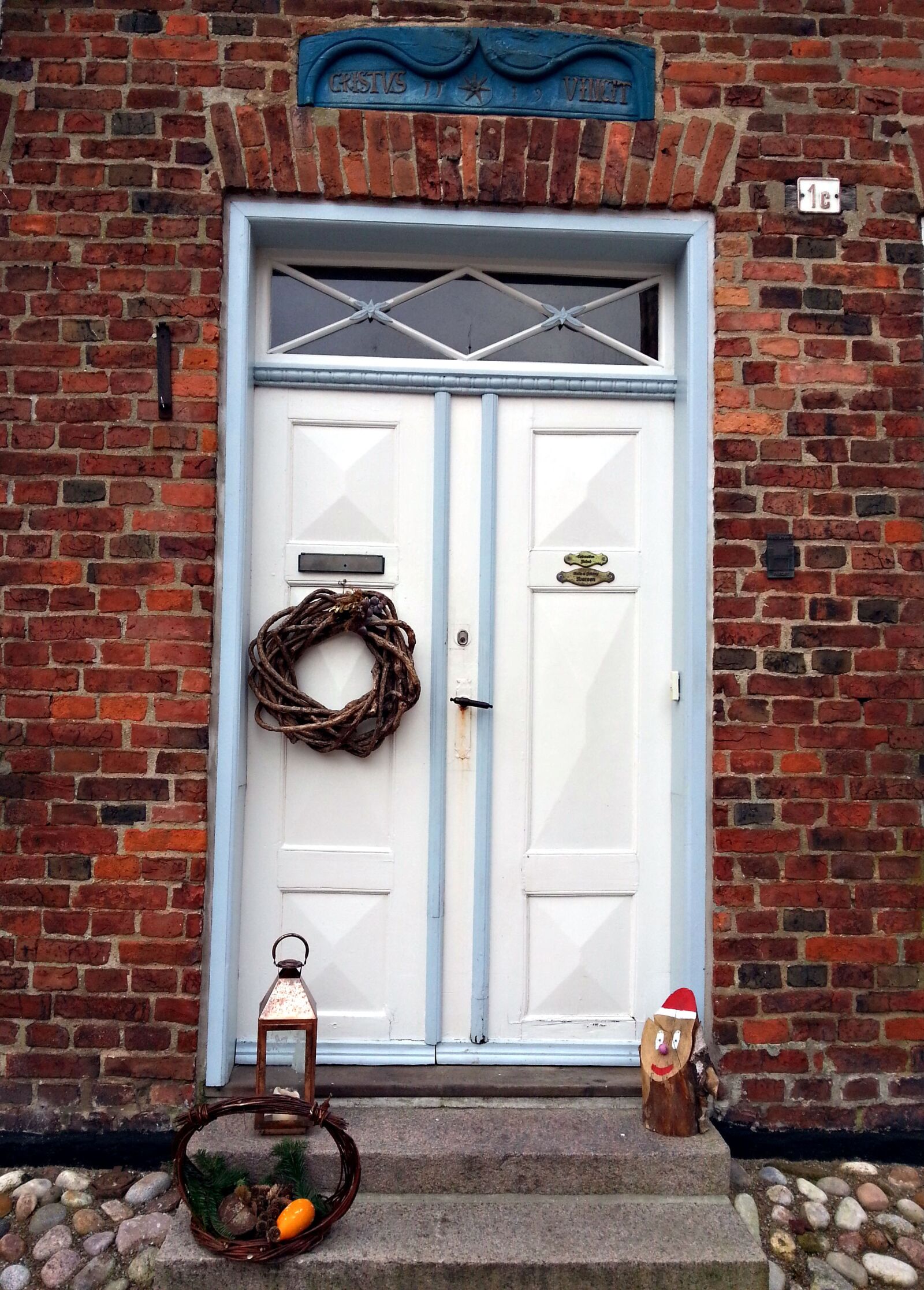 Samsung Galaxy S3 sample photo. Door, ribe, christmas decoration photography