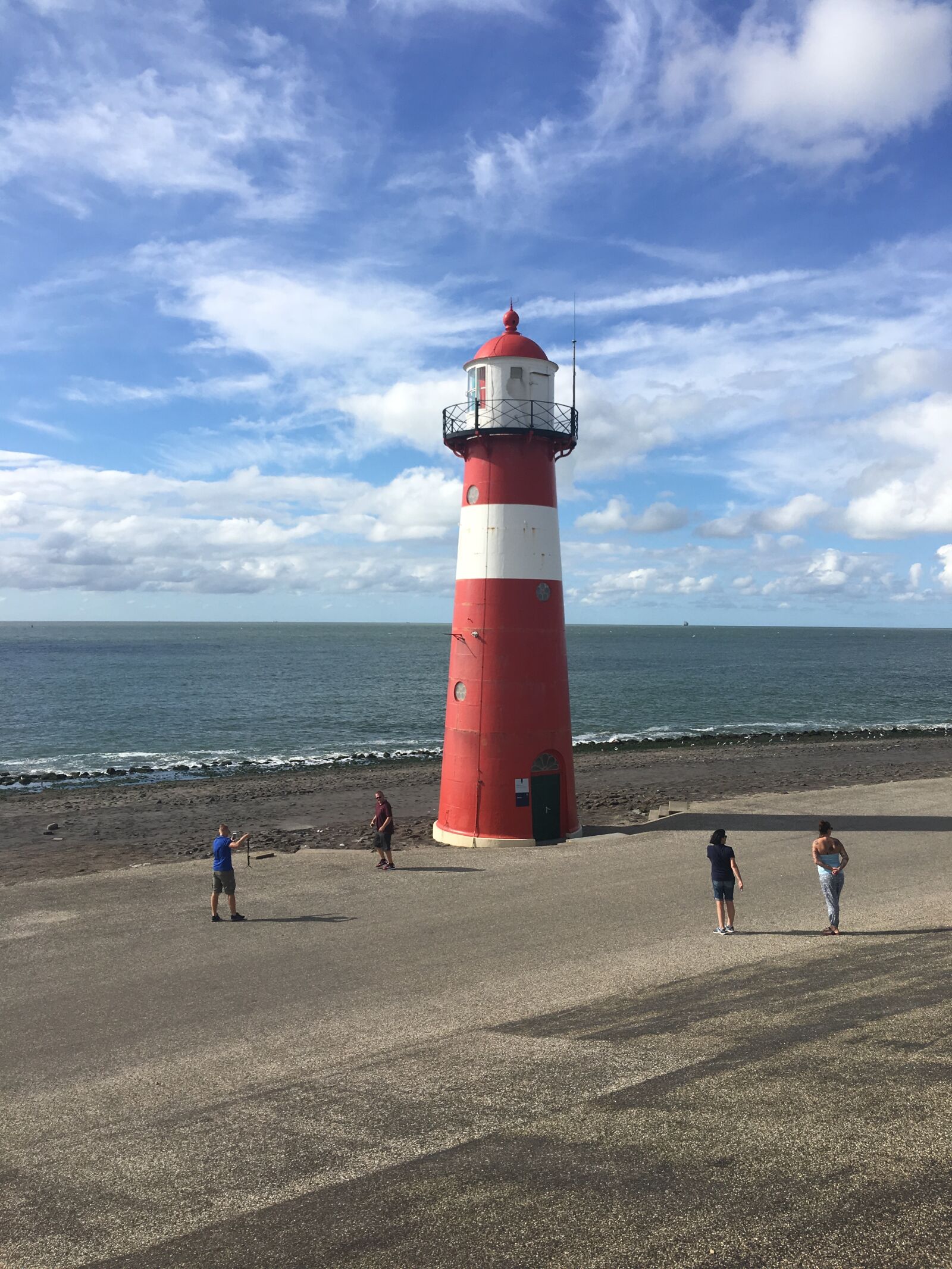 iPhone 6s Plus back camera 4.15mm f/2.2 sample photo. Lighthouse, water, sky photography
