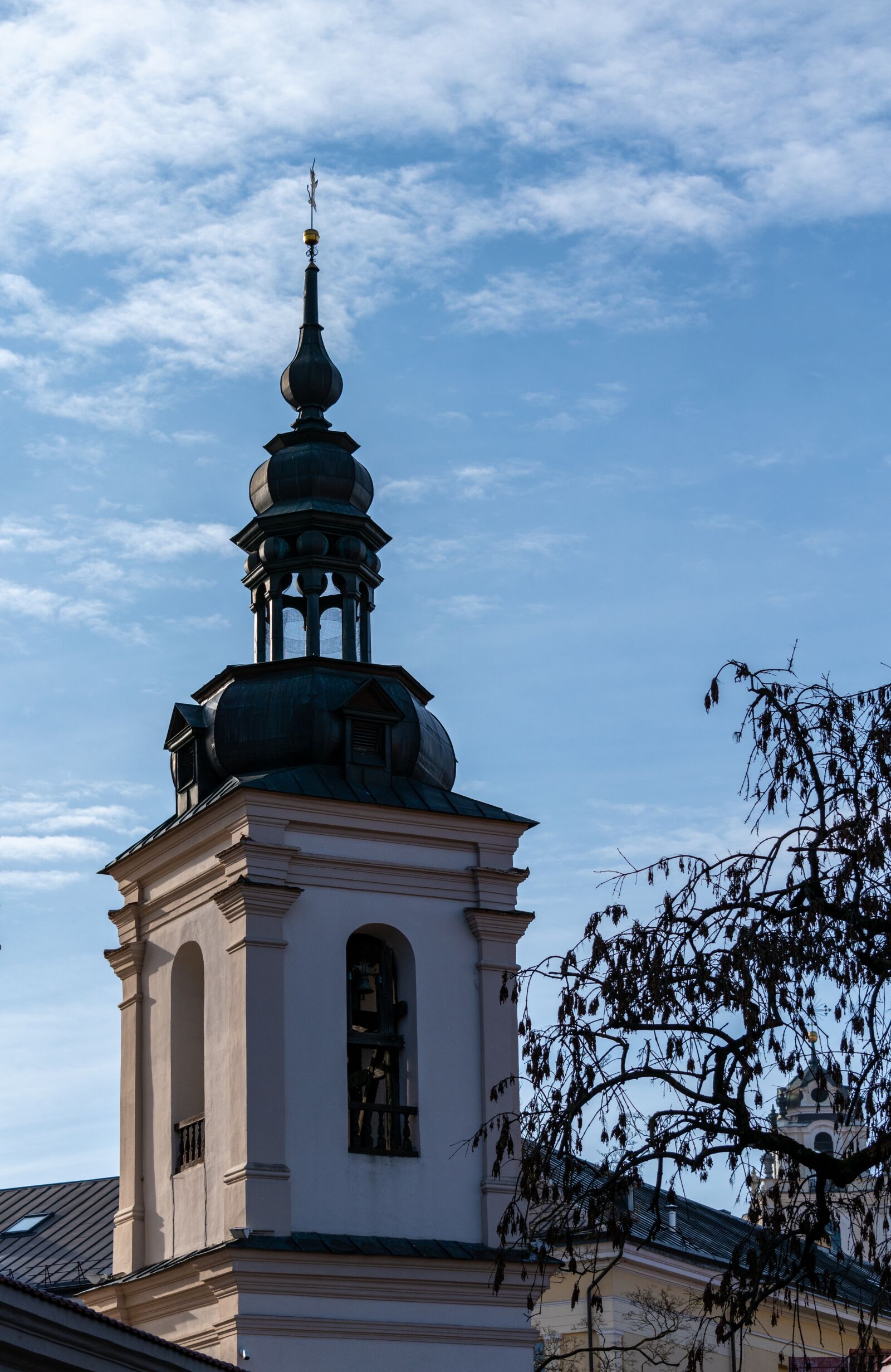 Nikon D5600 sample photo. Church, tower blue, sky photography