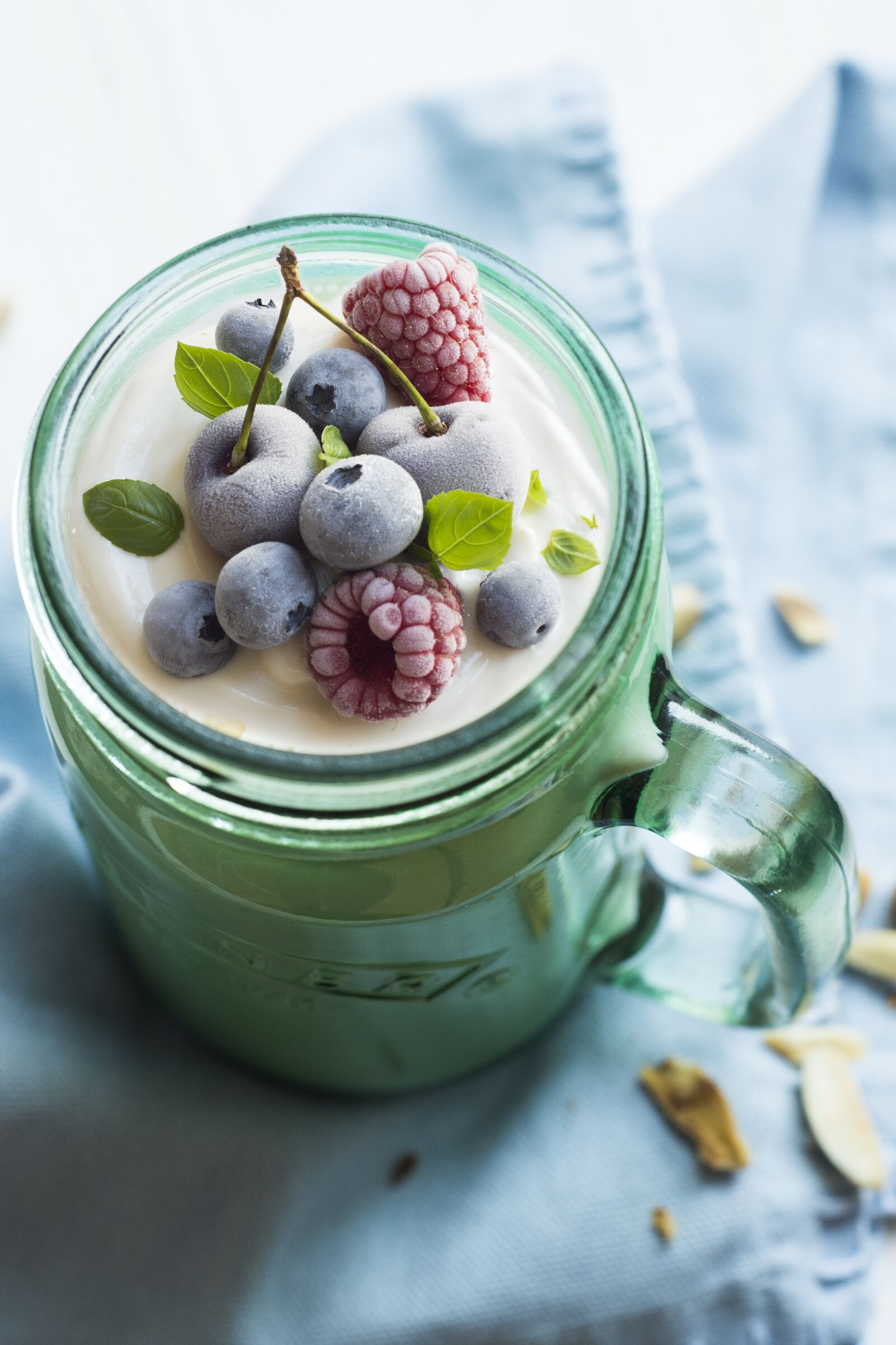 Nikon D7200 sample photo. Dessert, yogurt, fruit photography