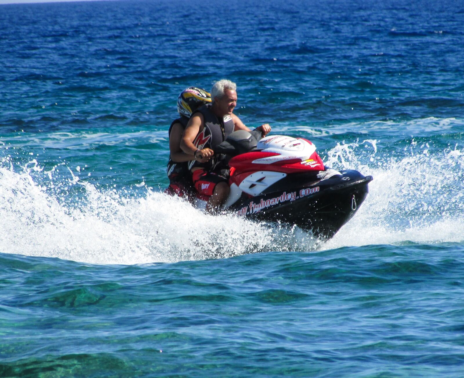 Canon PowerShot SX400 IS sample photo. Jet ski, sport, water photography