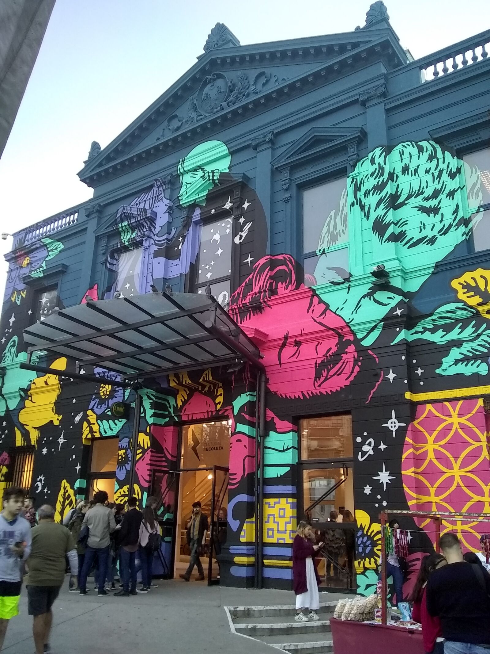 Motorola Moto E4 sample photo. Centro cultural recoleta, buenos photography