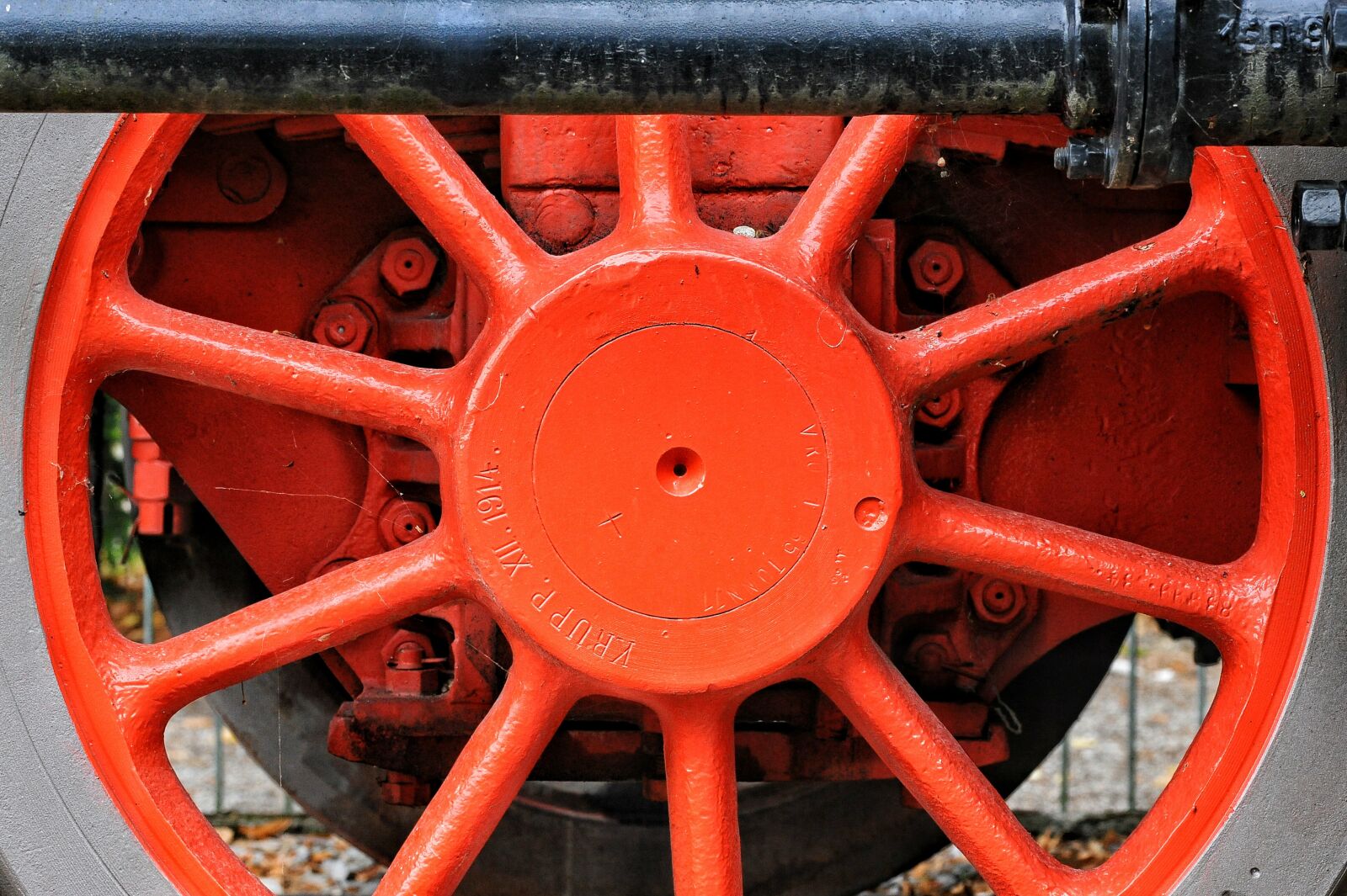 Nikon D700 sample photo. Train, texture, red photography