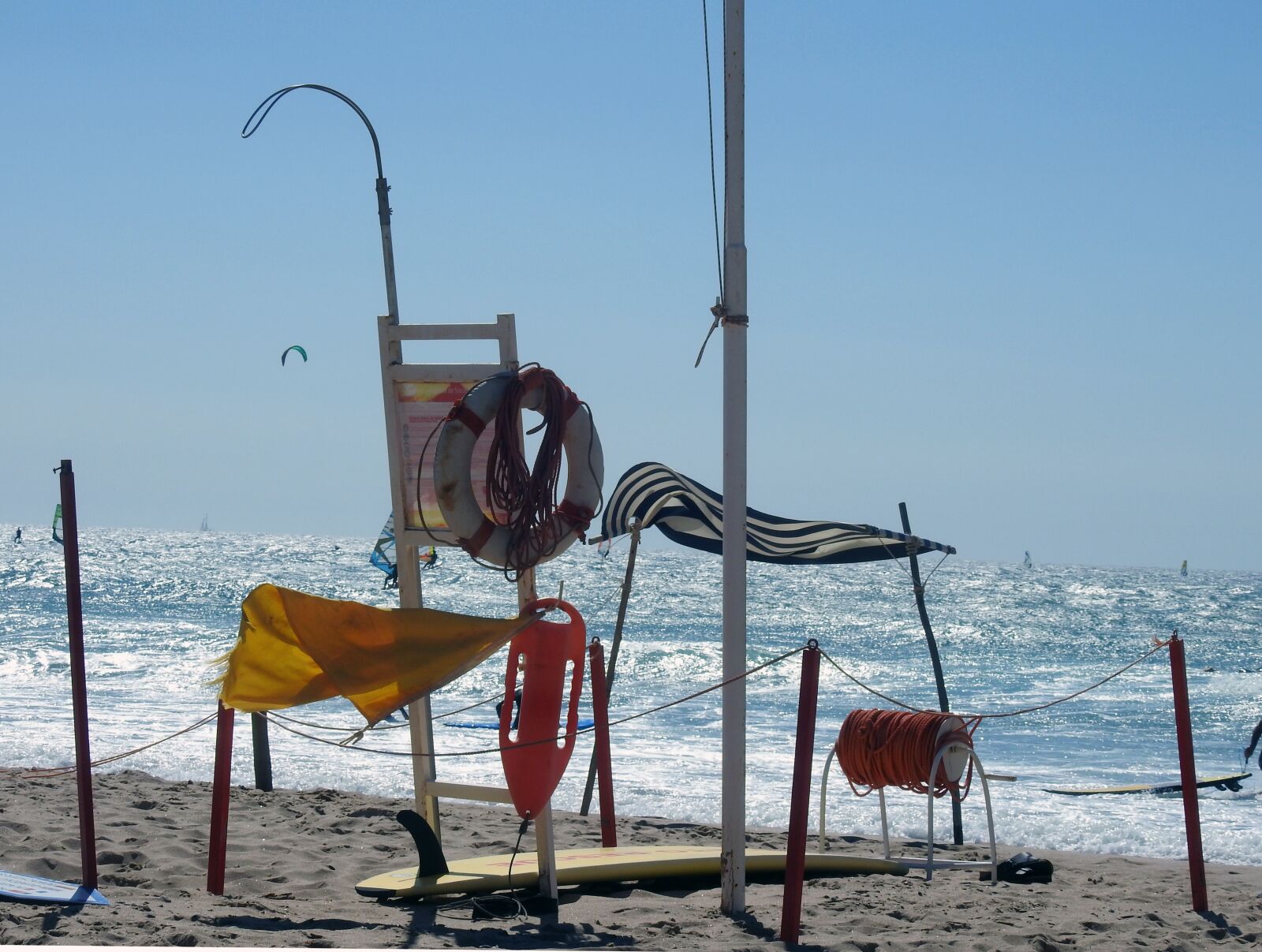 Nikon Coolpix P900 sample photo. Beach, ocean, rescue photography