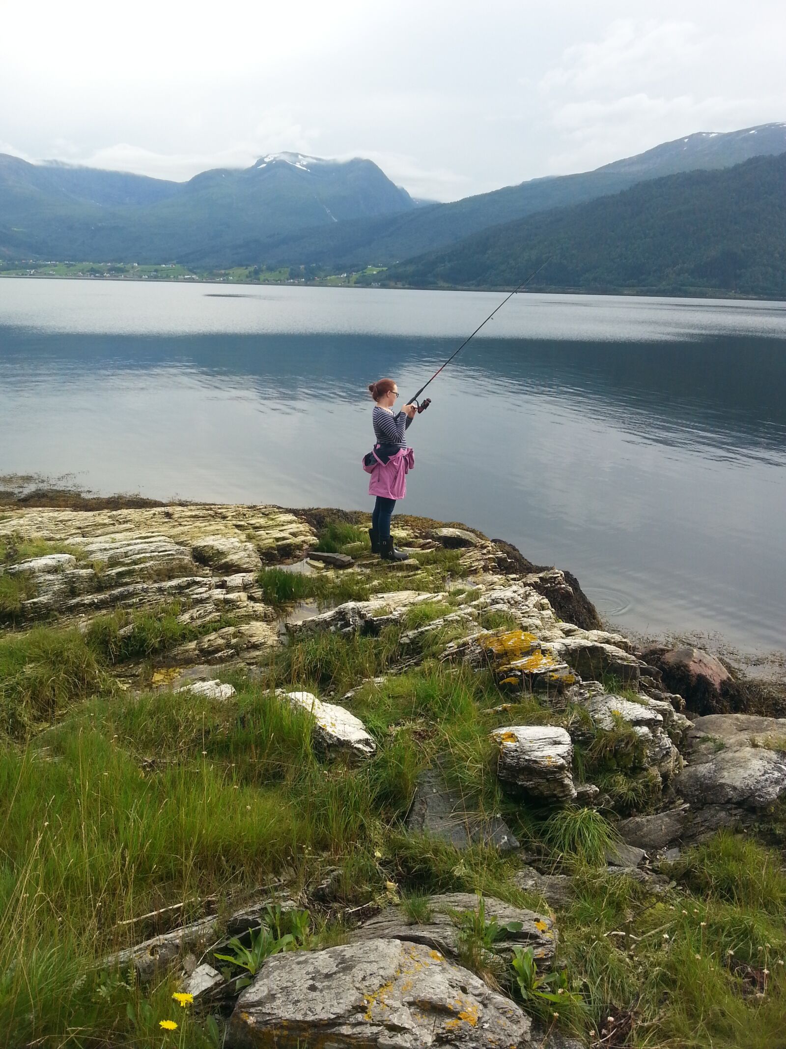 Samsung Galaxy S3 sample photo. Fjord, rocks, norway photography