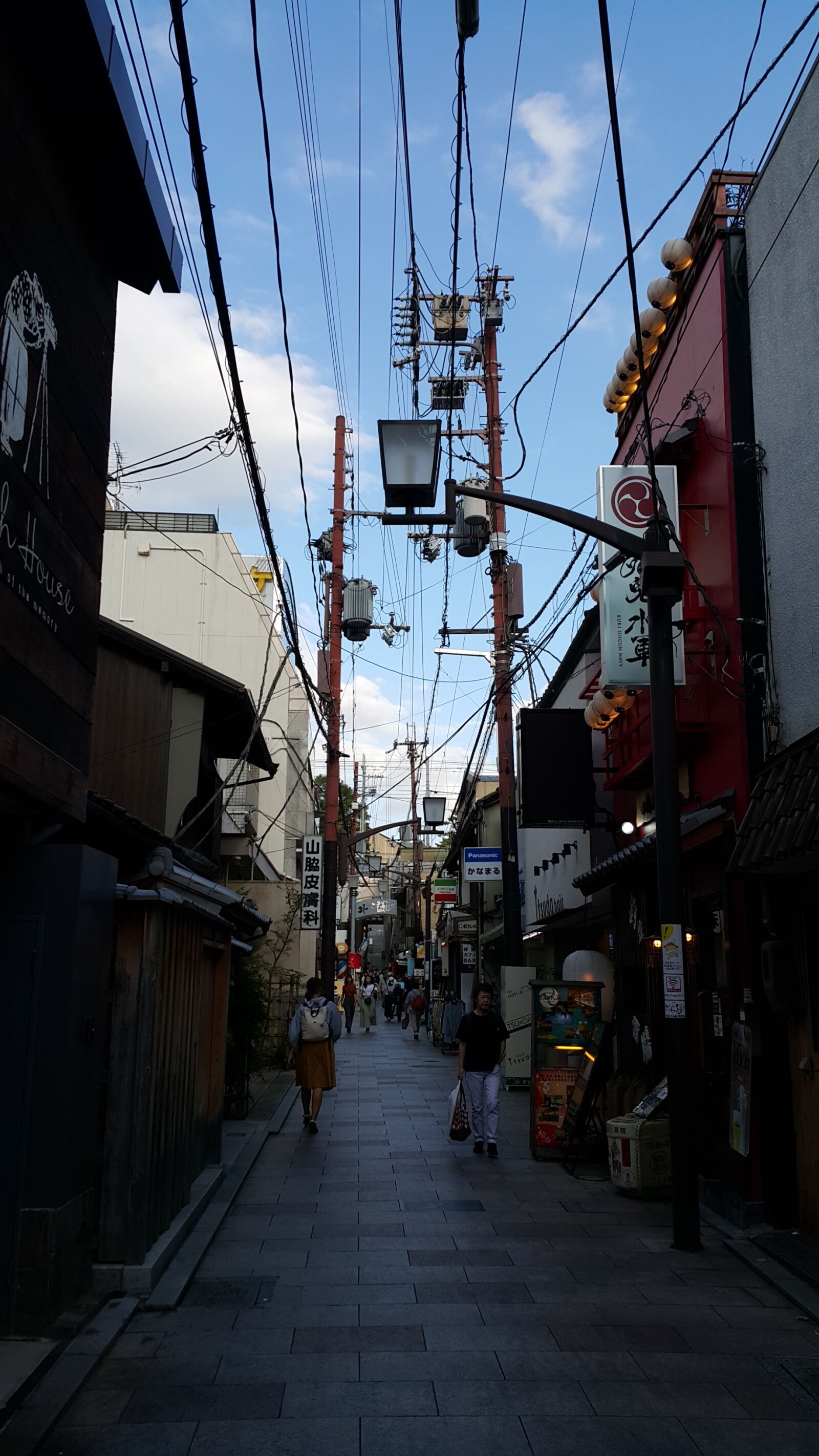 Samsung Galaxy Note4 sample photo. Alley, japan photography