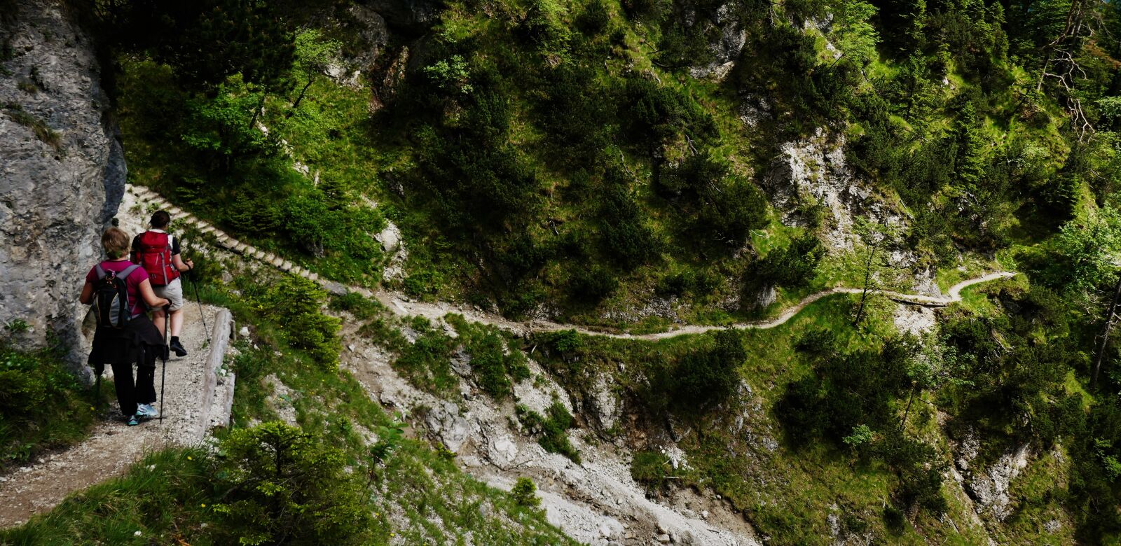 Panasonic DMC-TZ101 sample photo. Mountain hiking, hiking, wanderer photography