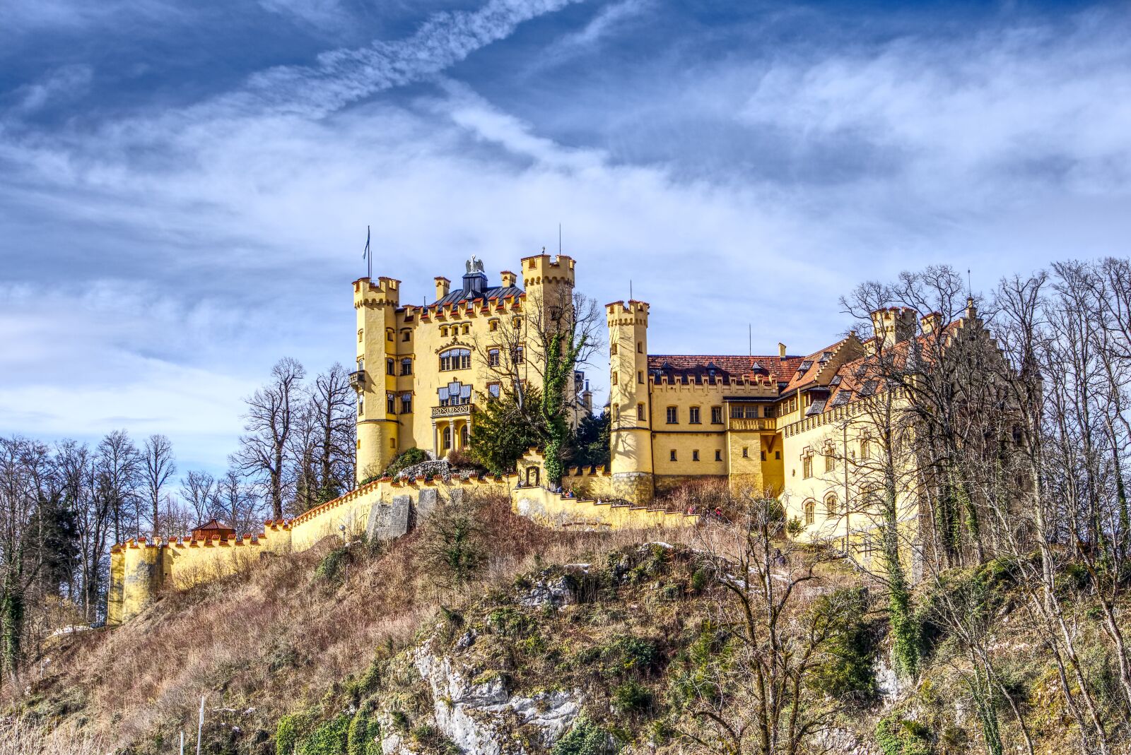 Sony a6000 sample photo. Hohenschwangau, castle, füssen photography