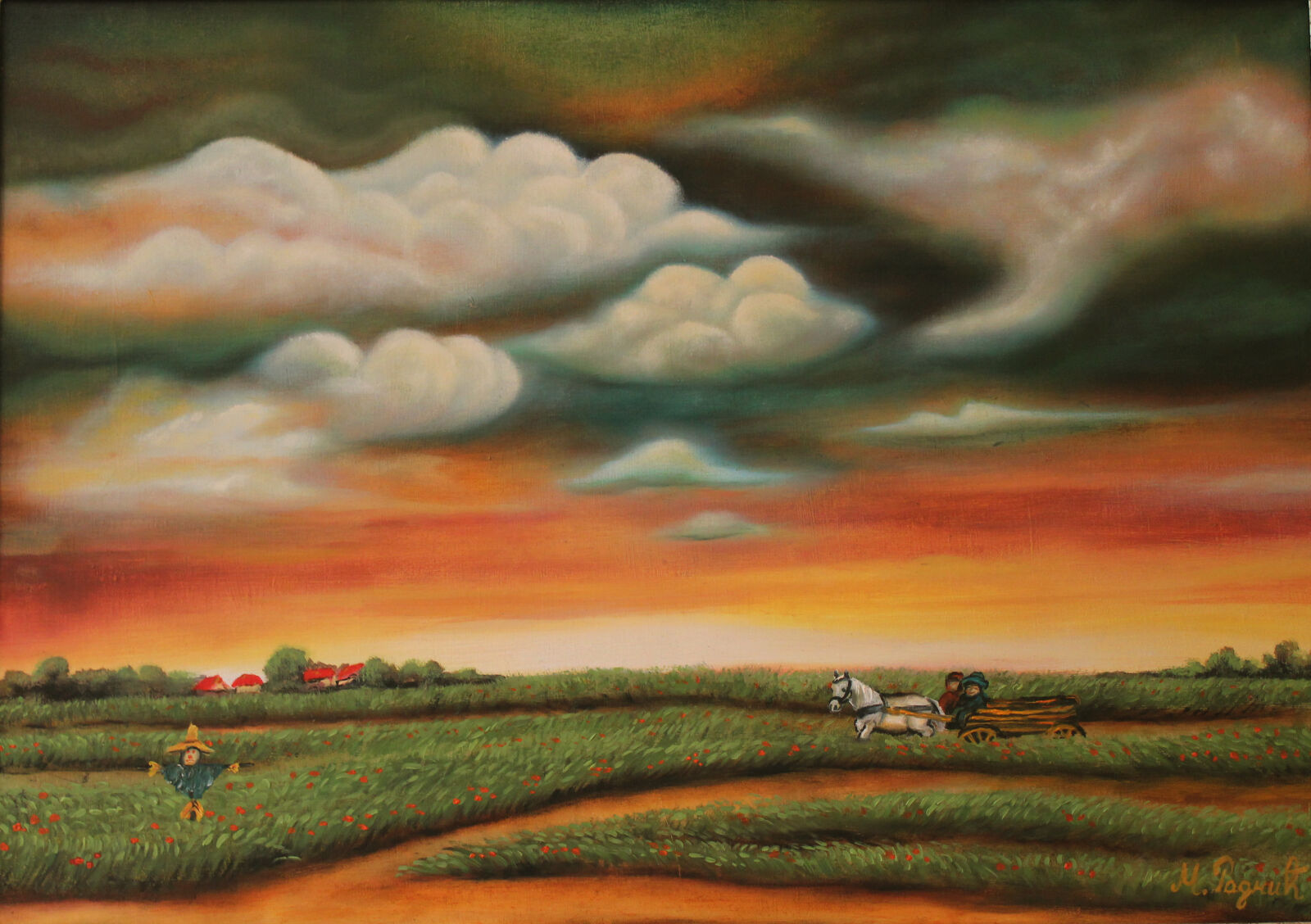 Canon EOS 550D (EOS Rebel T2i / EOS Kiss X4) sample photo. Naive, oil, painting, serbia photography