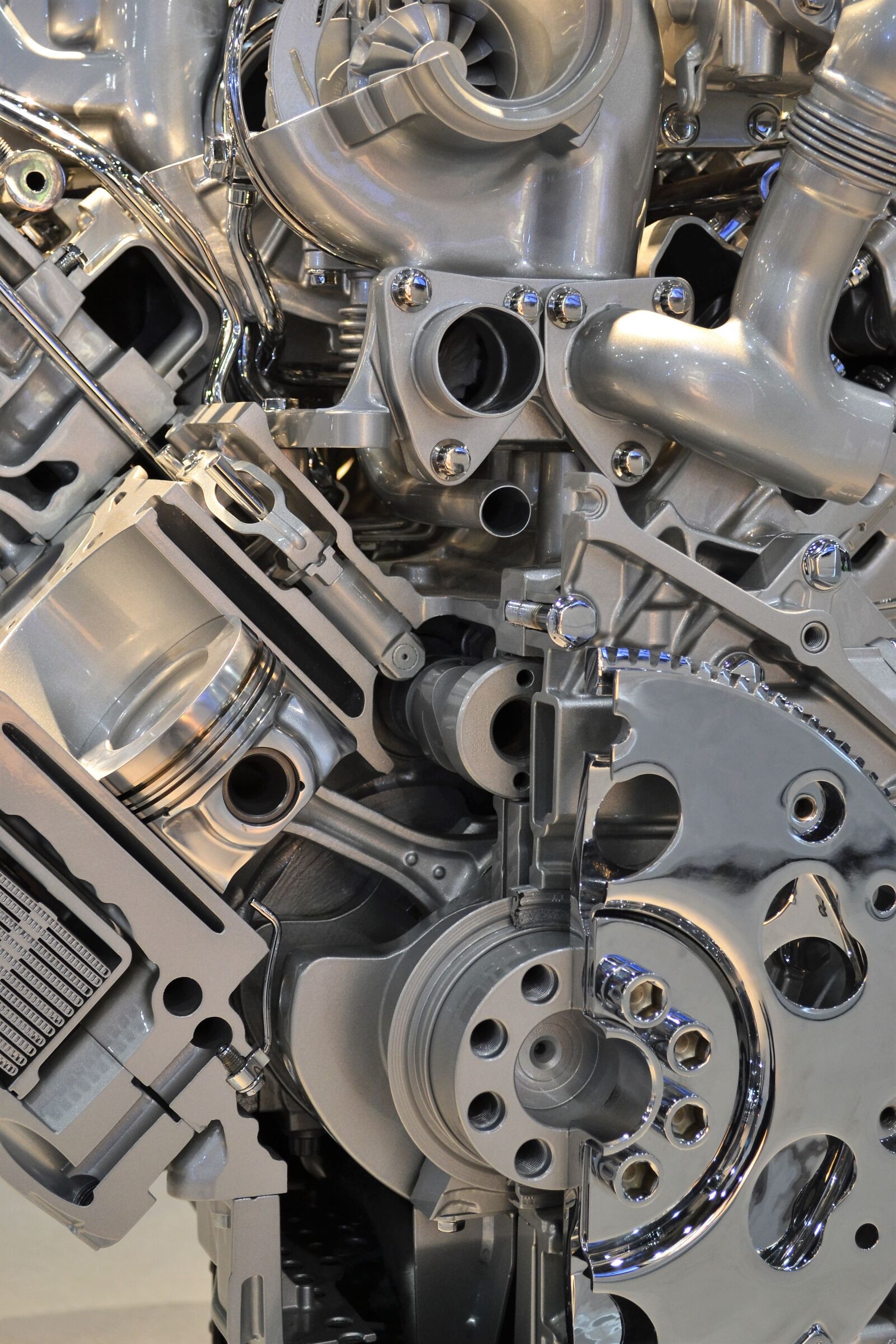 Nikon D3100 sample photo. Modern engine, motor, chopper photography
