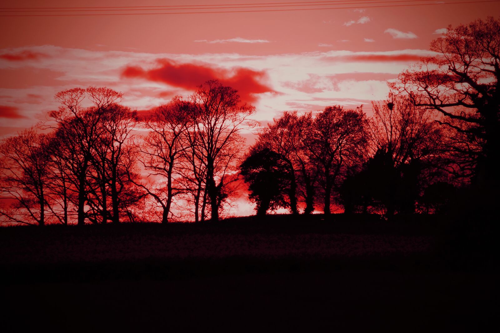 Canon EOS 760D (EOS Rebel T6s / EOS 8000D) sample photo. Sunset, red sky, nature photography