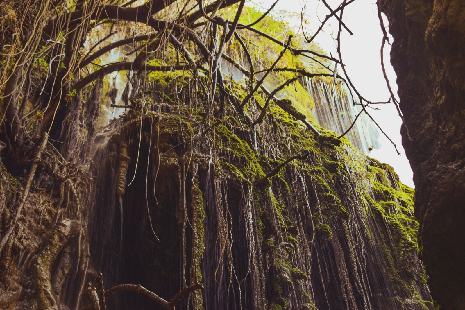 Nikon D3300 sample photo. Waterfall, cave, nature photography