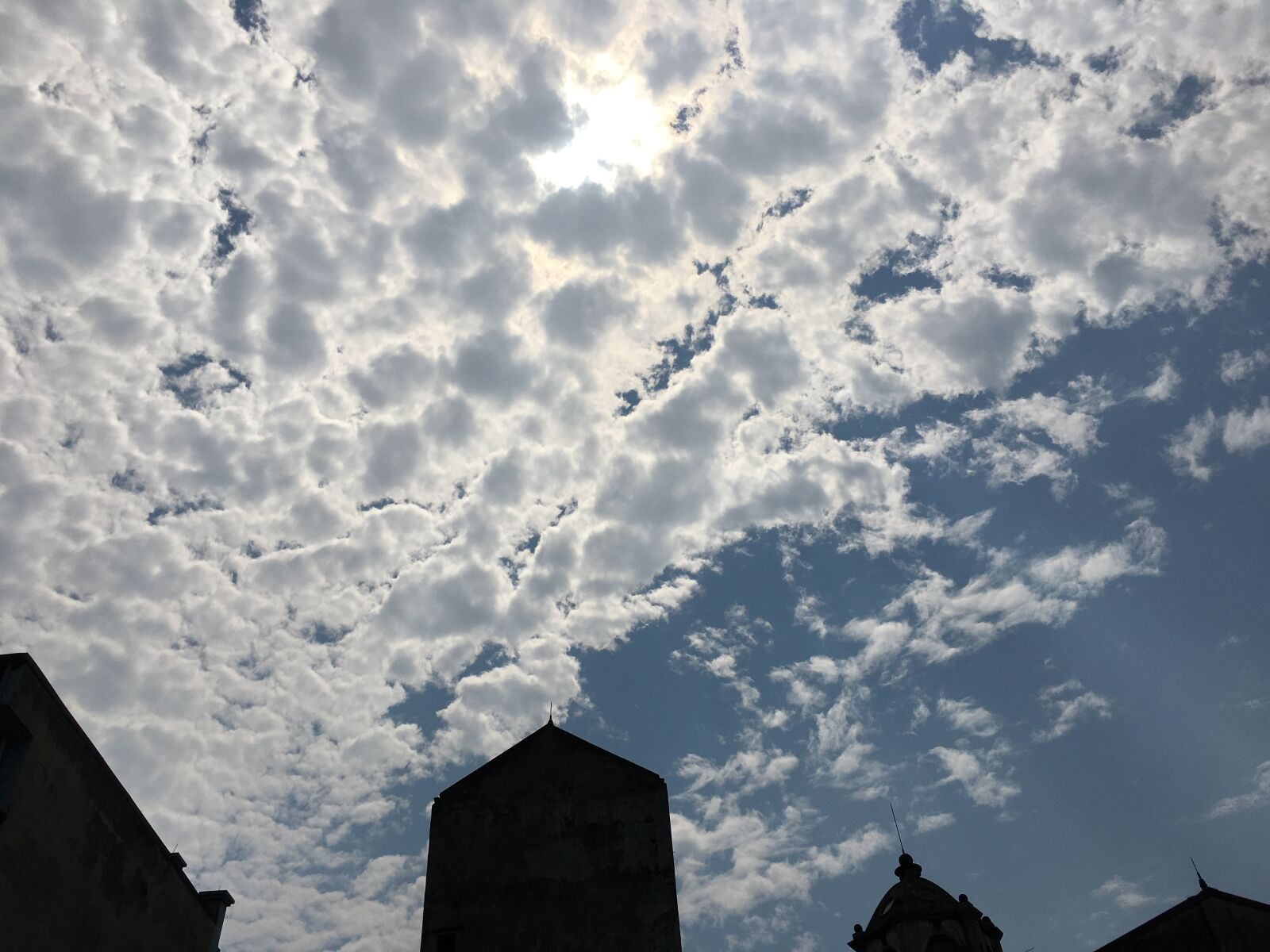 iPhone 6s Plus back camera 4.15mm f/2.2 sample photo. Sky, sun, clouds photography