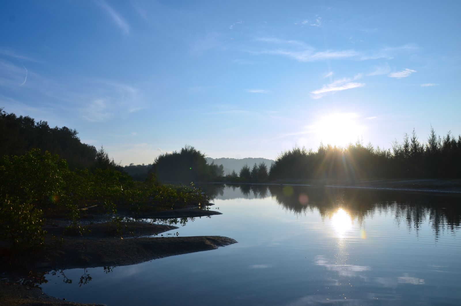 Nikon D7000 sample photo. Sunrise, lake, reflection photography