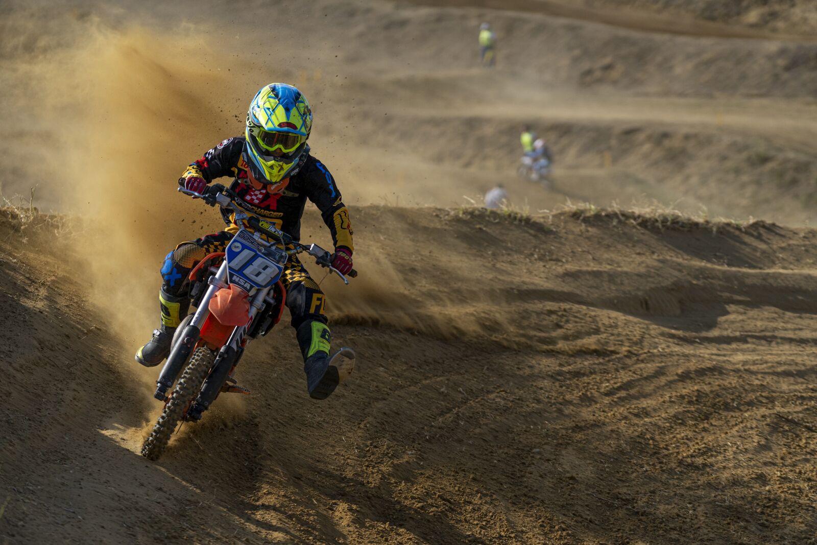 Sony a7 II + Sony FE 70-200mm F4 G OSS sample photo. Extreme, motorcross, motorcycle photography