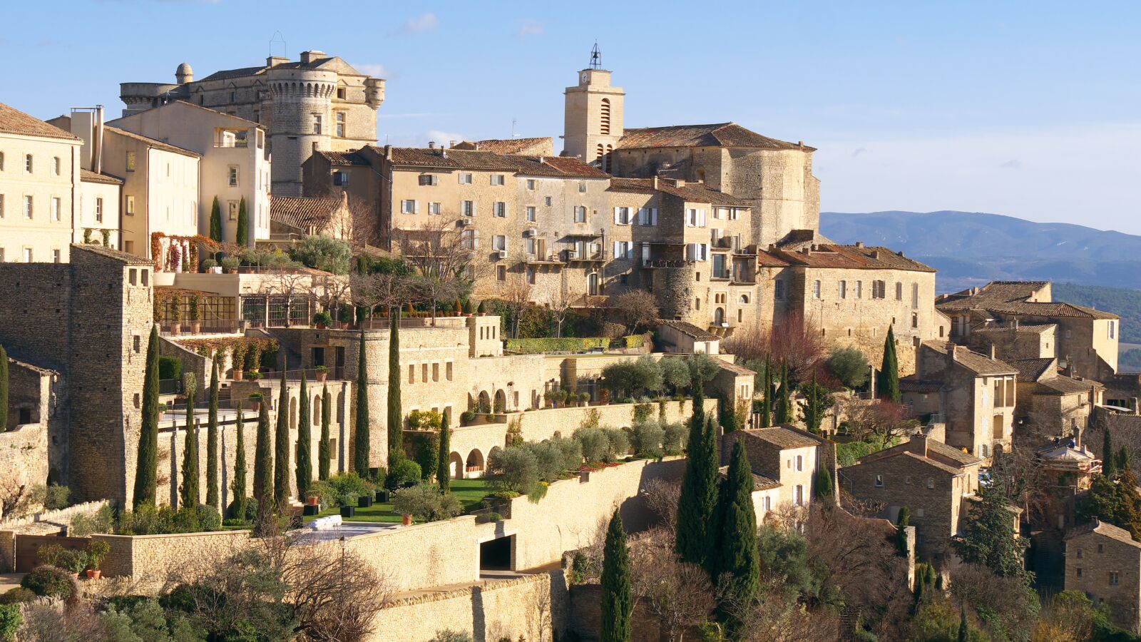 Panasonic Lumix DMC-GX7 sample photo. Gordes, village, luberon photography