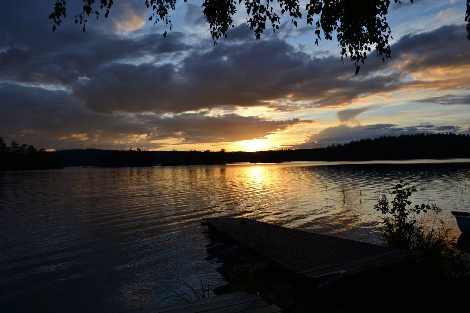 Nikon D3100 sample photo. Sweden, idyll, sunset photography