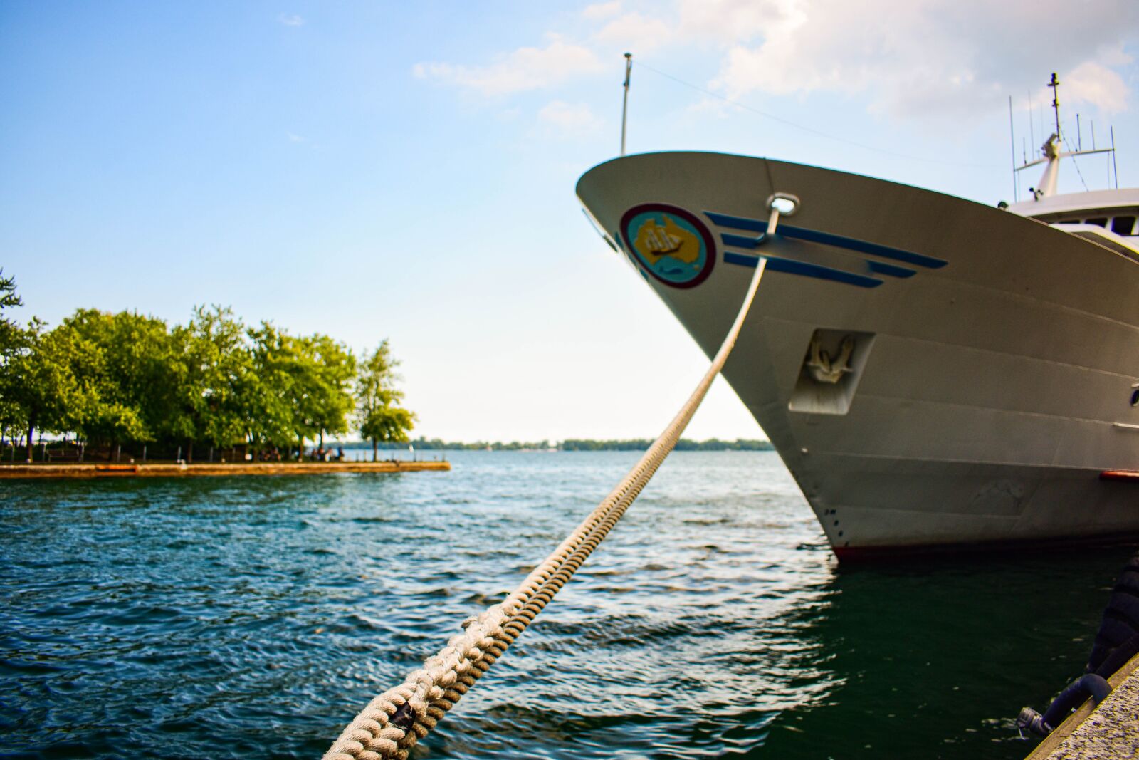 Nikon D3400 sample photo. Ship, boat, rope photography
