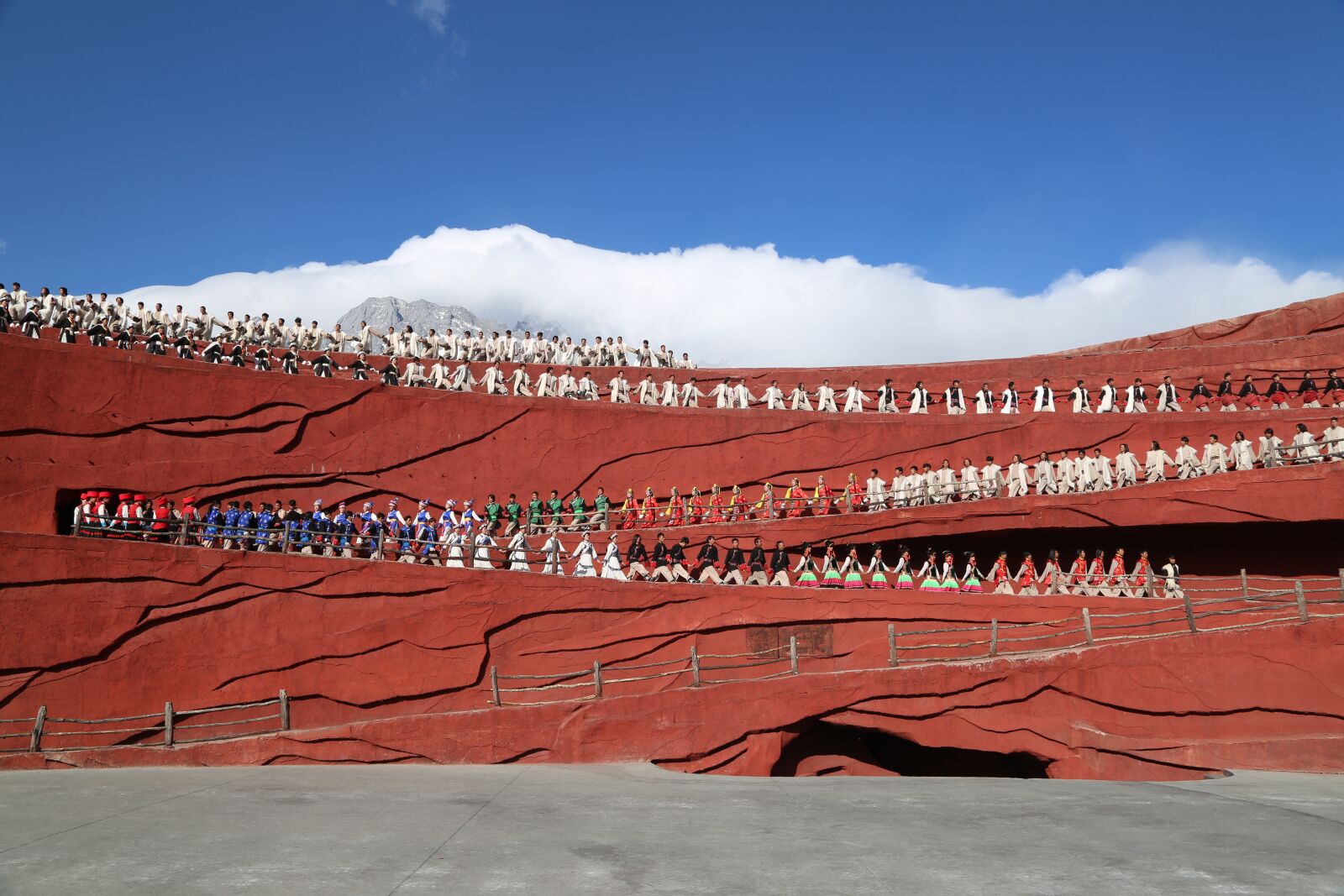 Canon EF 24-105mm F4L IS USM sample photo. Snow mountain, performance, tibetan photography