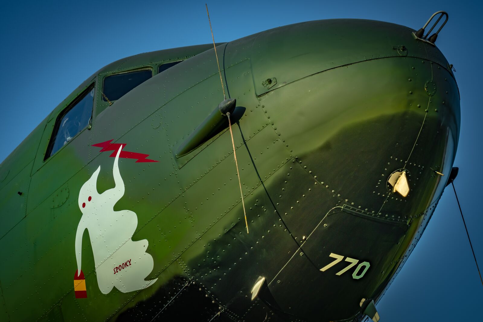 Tamron SP 24-70mm F2.8 Di VC USD sample photo. Military, transport, nose art photography