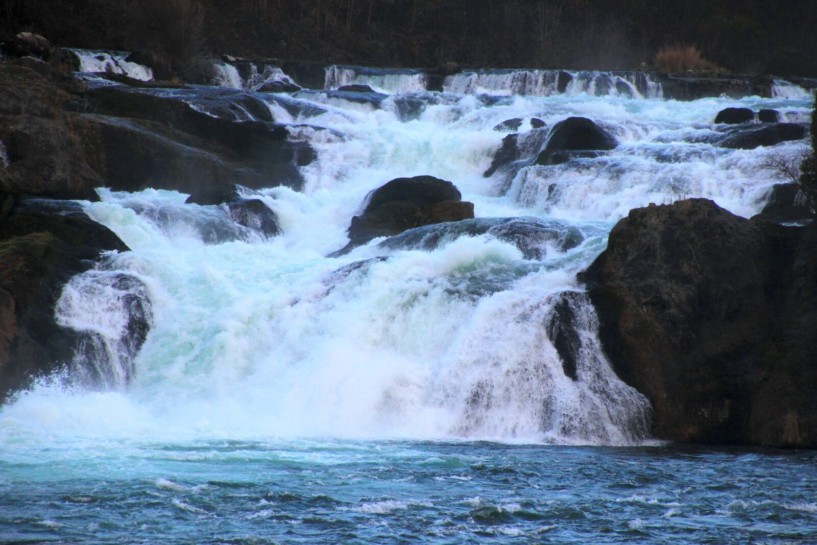 Canon EOS 600D (Rebel EOS T3i / EOS Kiss X5) sample photo. Waterfall, rhine falls, nature photography