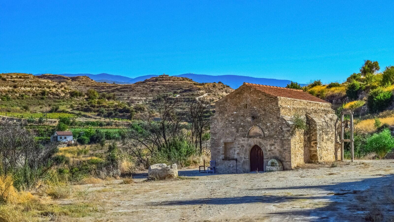 Nikon D3300 sample photo. Cyprus, ayia elissavet, chapel photography