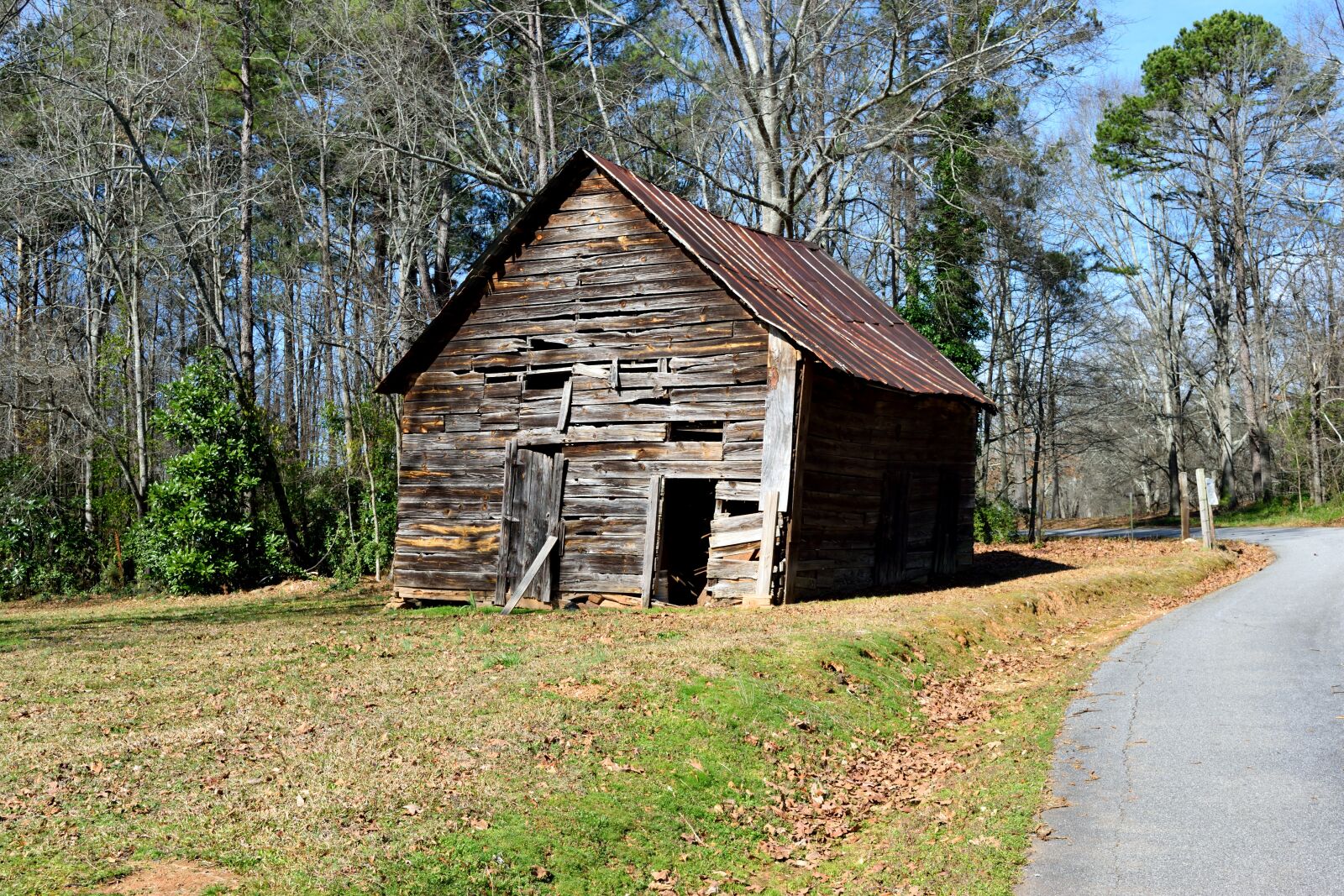 Nikon D3300 sample photo. Old rustic shed, barn photography