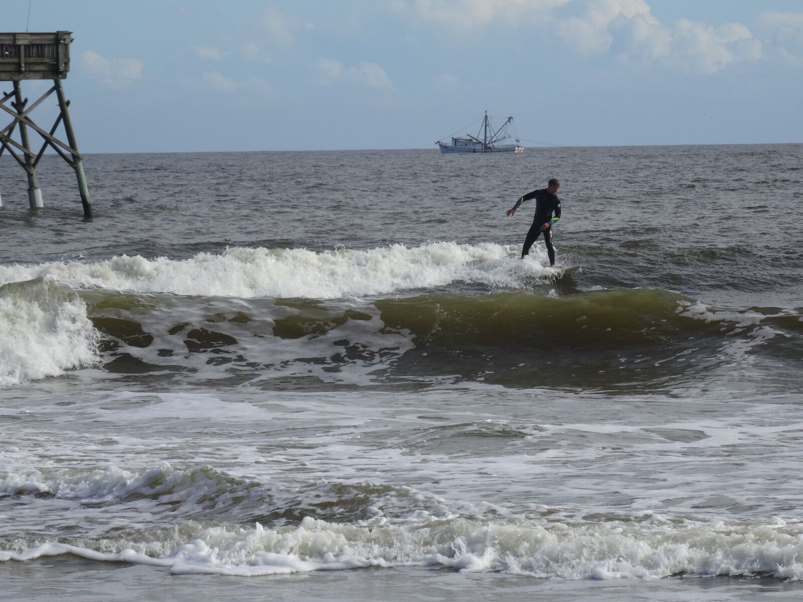 Sony DSC-HX50 sample photo. Surf, surfer, sea photography